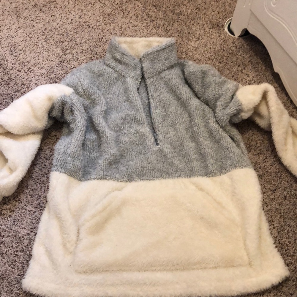 Fur hoodie